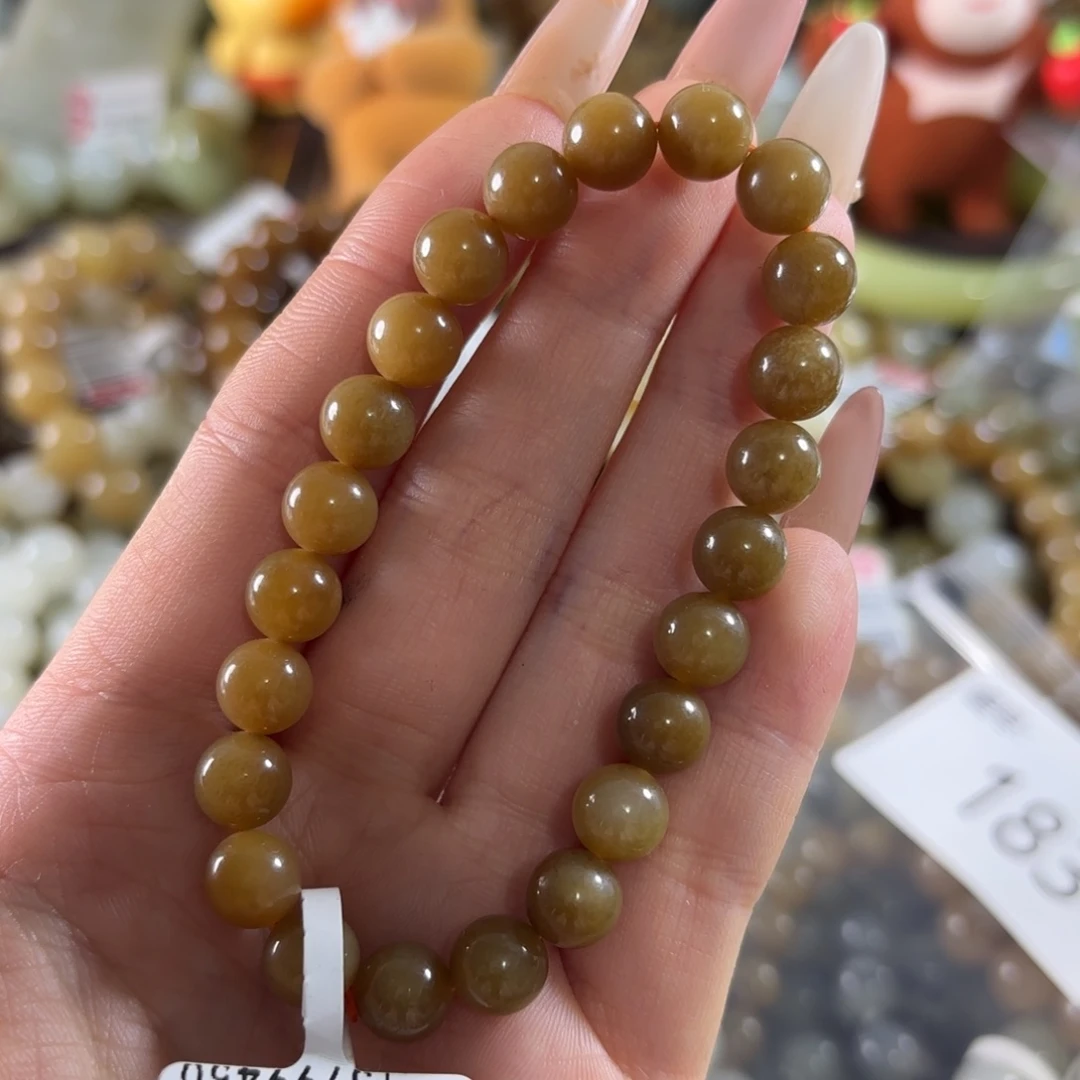 和田玉未镶嵌手链183