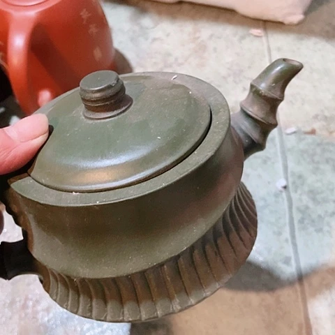 茶杯绿泥宜兴紫砂全手工制作工艺