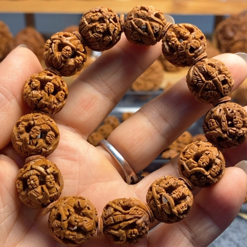 【闪购商品】手串/手链核桃江****桃核雕刻
