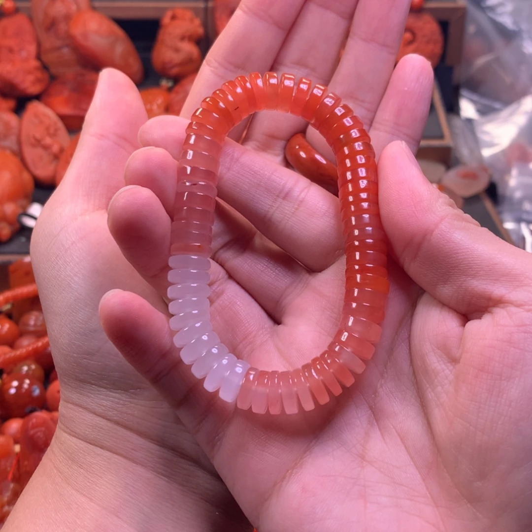 【闪购商品】未镶嵌单圈手串南红玛瑙