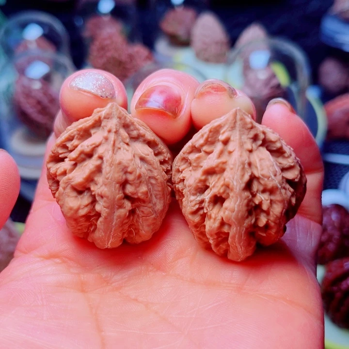 文玩核桃把件4号车