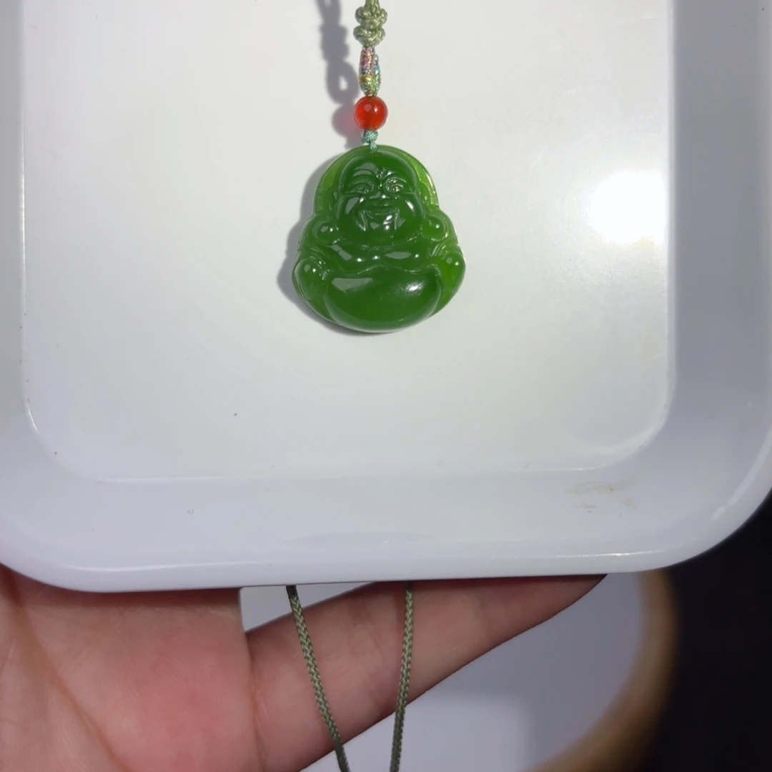 和田玉未镶嵌吊坠(不含链)