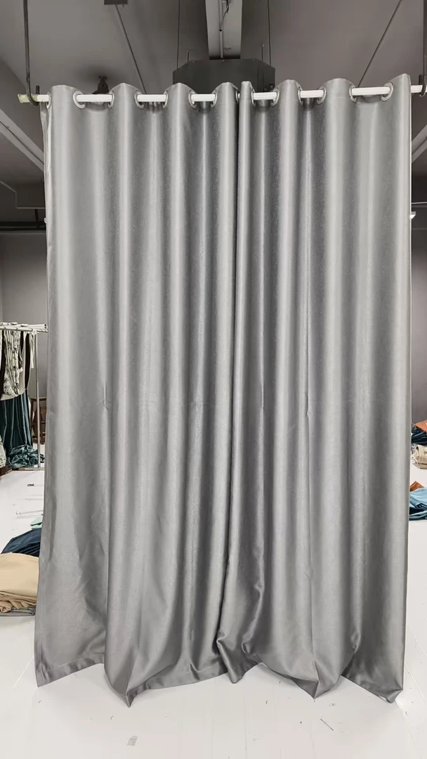 【贝爷家】4成品窗帘清货宽3米高2.7米打孔