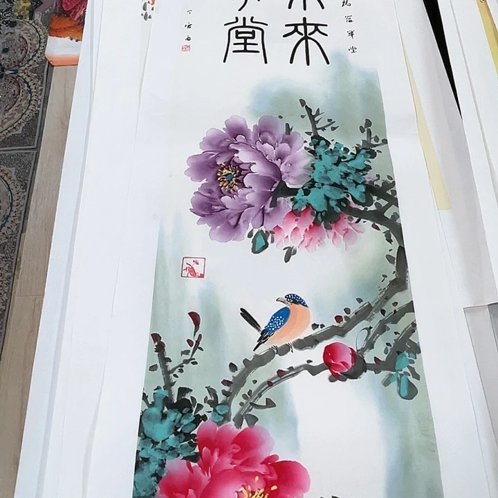 国画书画描金拓染金石传拓手写