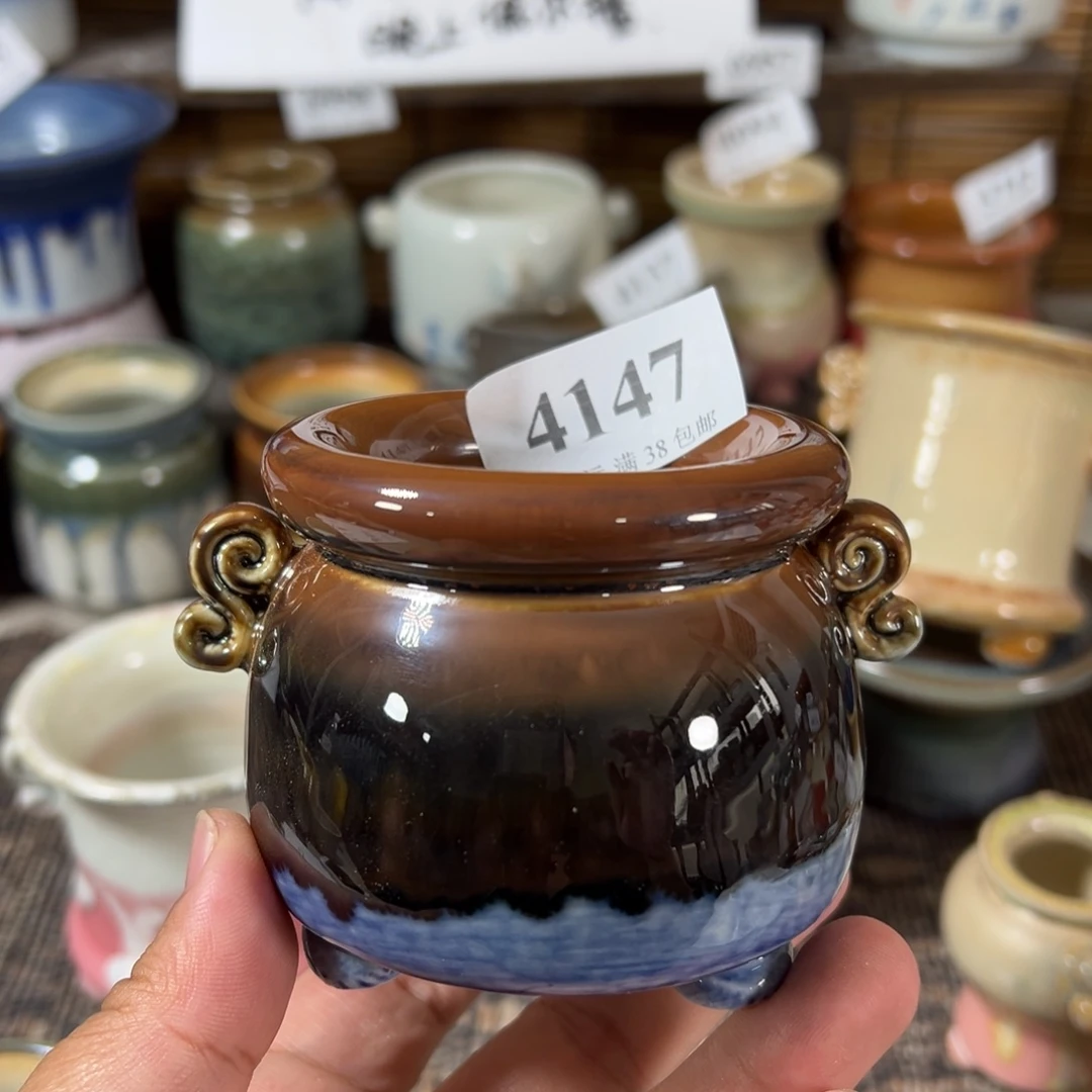 口5 手工花盆满30包邮