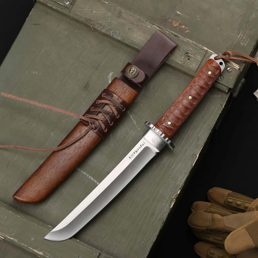 破锋大--DM多功能水果刀野外便携户外手把肉锋利露营手工野营