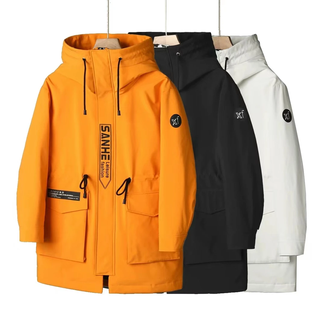 【老唐宝藏女装】90白鹅绒新款休闲百搭收腰长款户外鹅绒服266