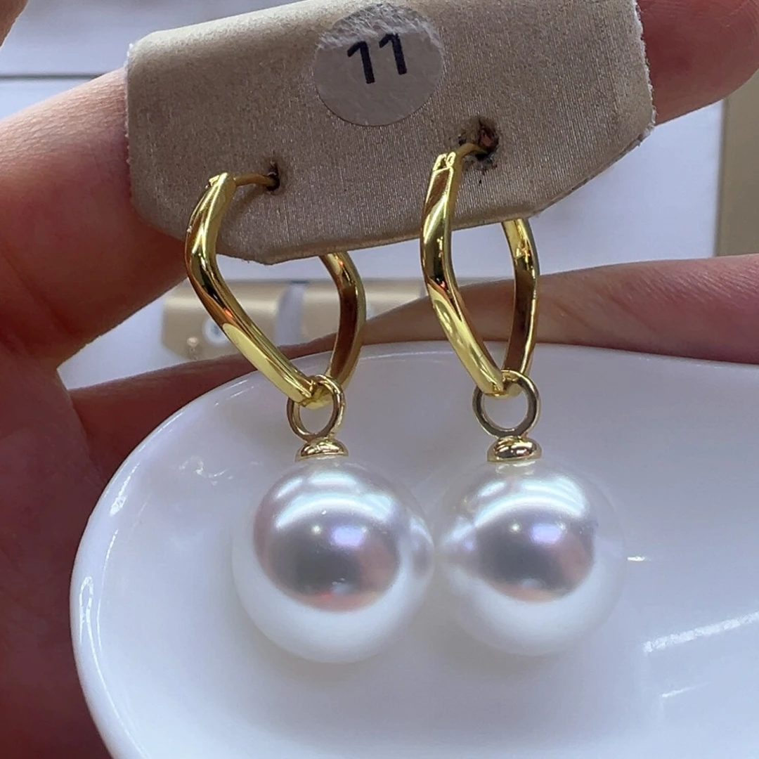 未镶嵌淡水珍珠耳饰