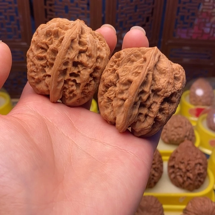 文玩核桃把件44将军膀