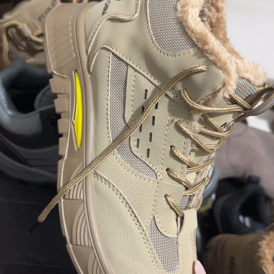 40码高帮1086卡其棉