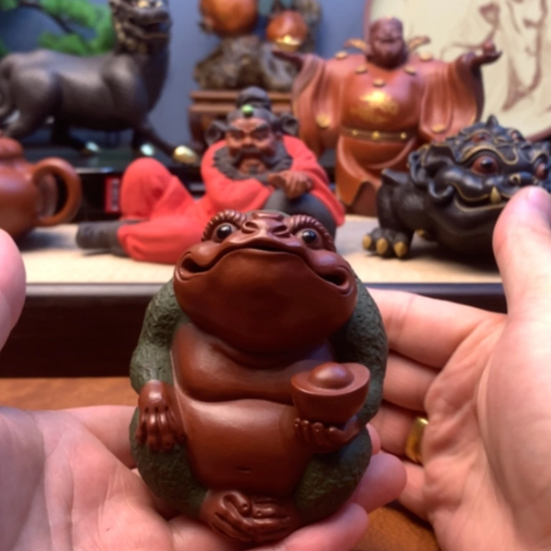 【闪购商品】紫砂茶宠紫砂壶手工