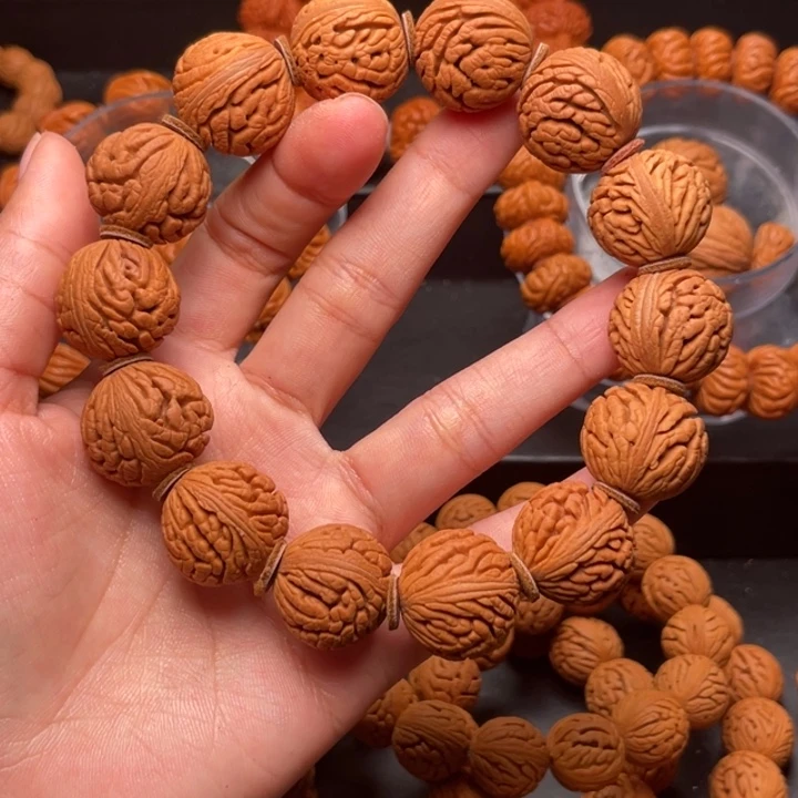 桃核手串绣球桃核20