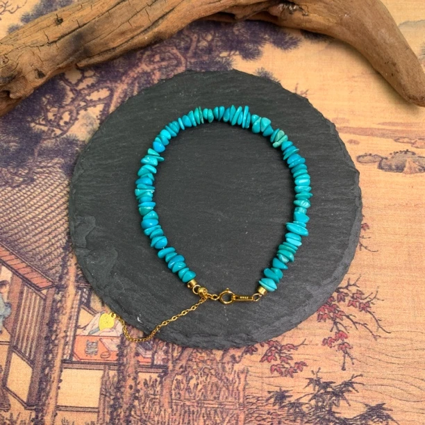 绿松石手链-多样性发一-250115027-定制标签撕毁不退换