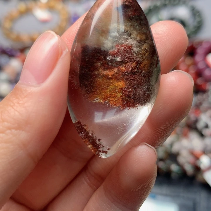 水晶吊坠(不含链)未镶嵌