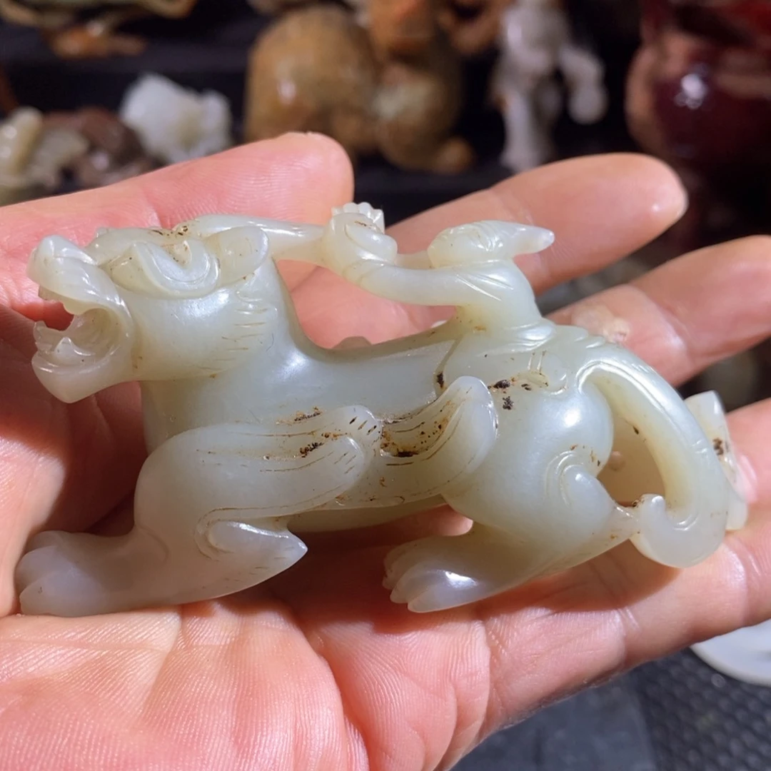 和田玉（糖玉）颈饰未镶嵌