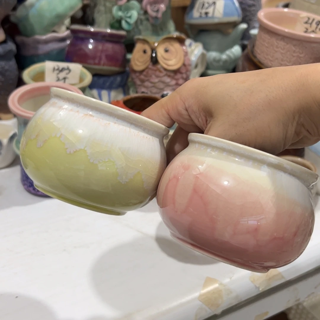 陶瓷多肉小花盆@@