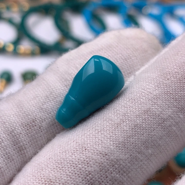 绿松石车挂未镶嵌蛋*