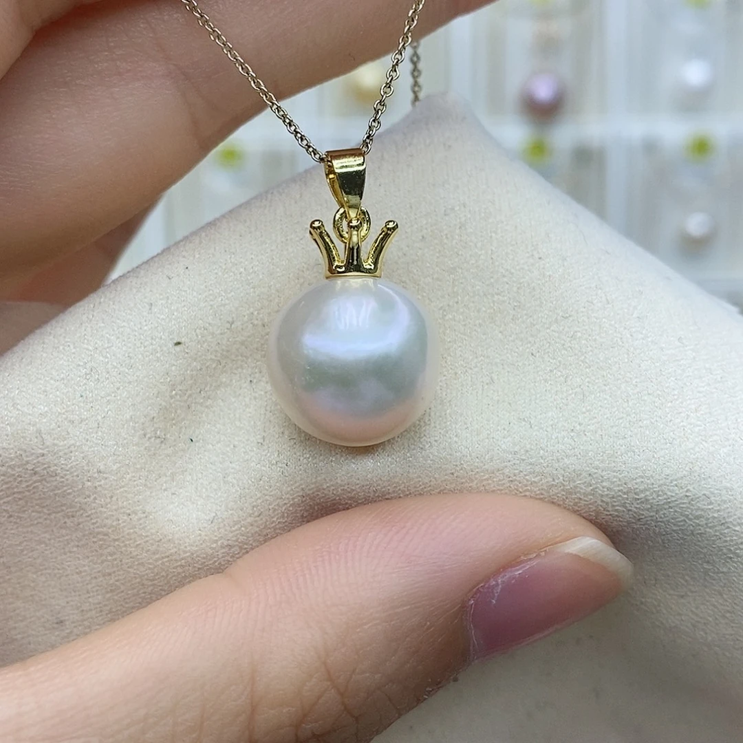 合金淡水珍珠颈饰