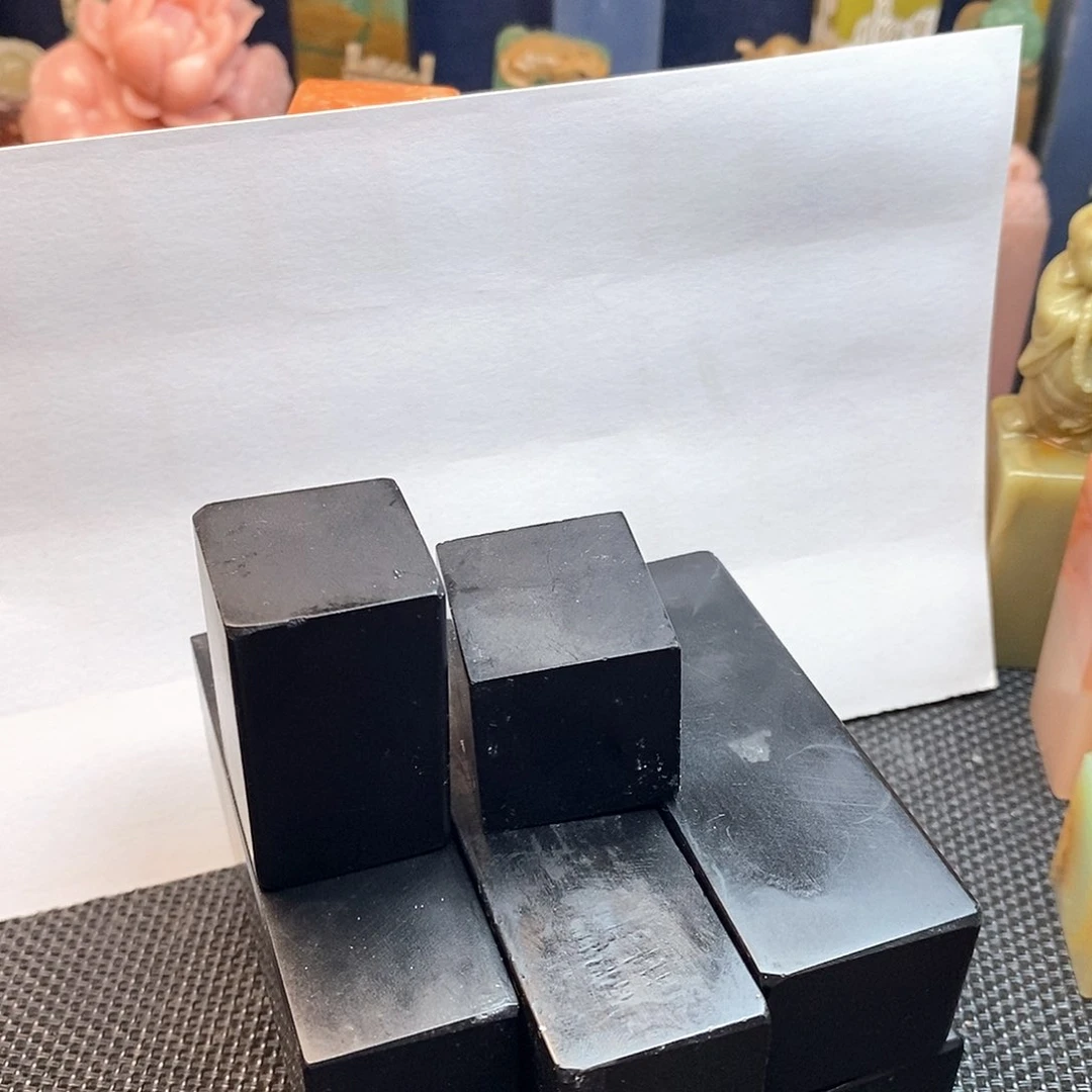 寿山石李*白篆刻作品作品欣赏，