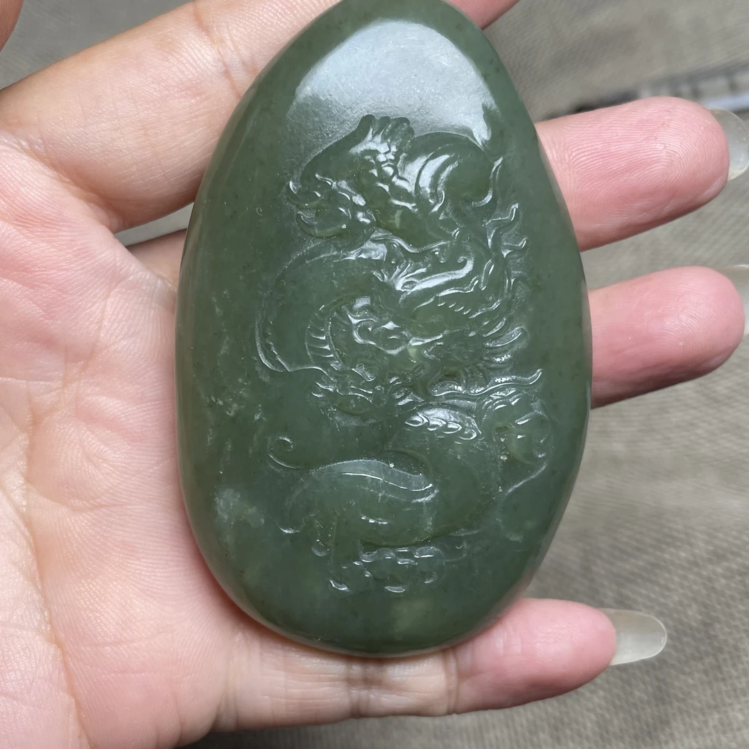 和田玉 龙 挂件吊坠 男女同款有棉介意者勿拍哦