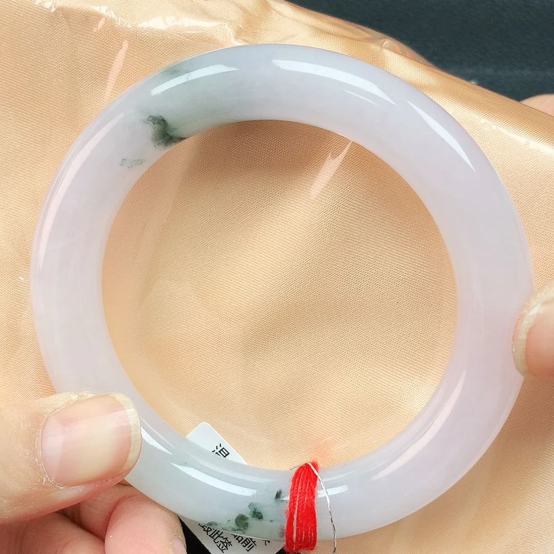 翡翠手镯未镶嵌57胖