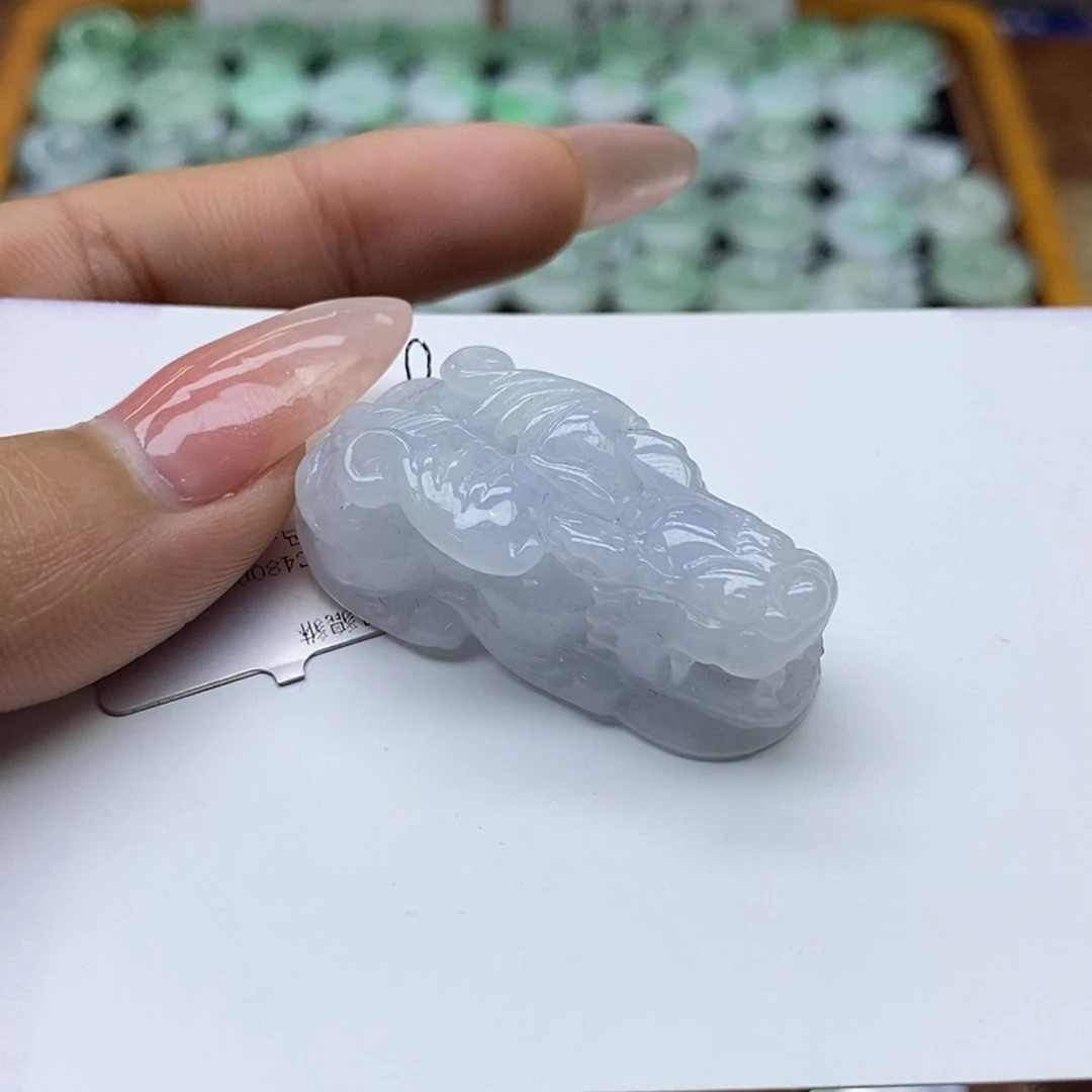 【闪购商品】翡翠颈饰未镶嵌貔貅