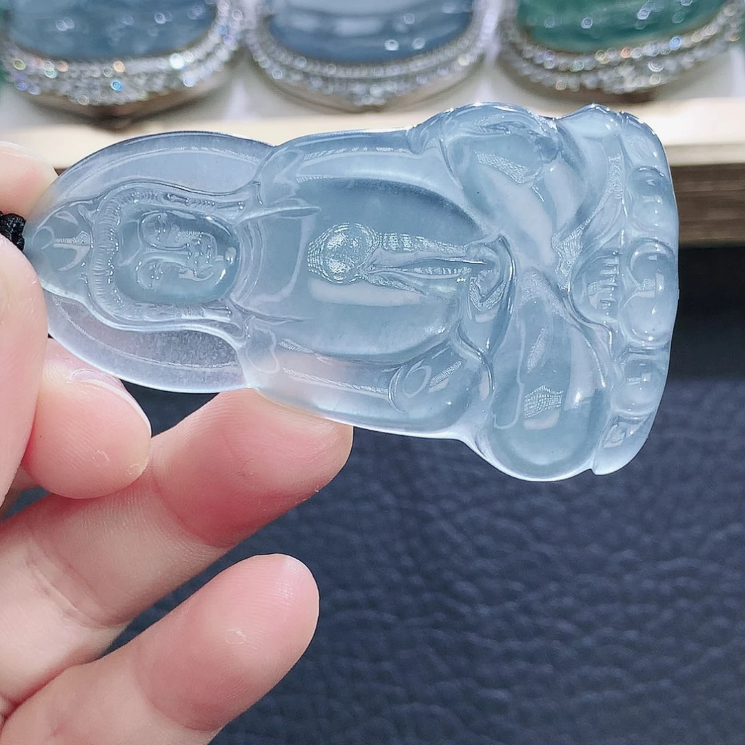 未镶嵌挂件翡翠翡翠