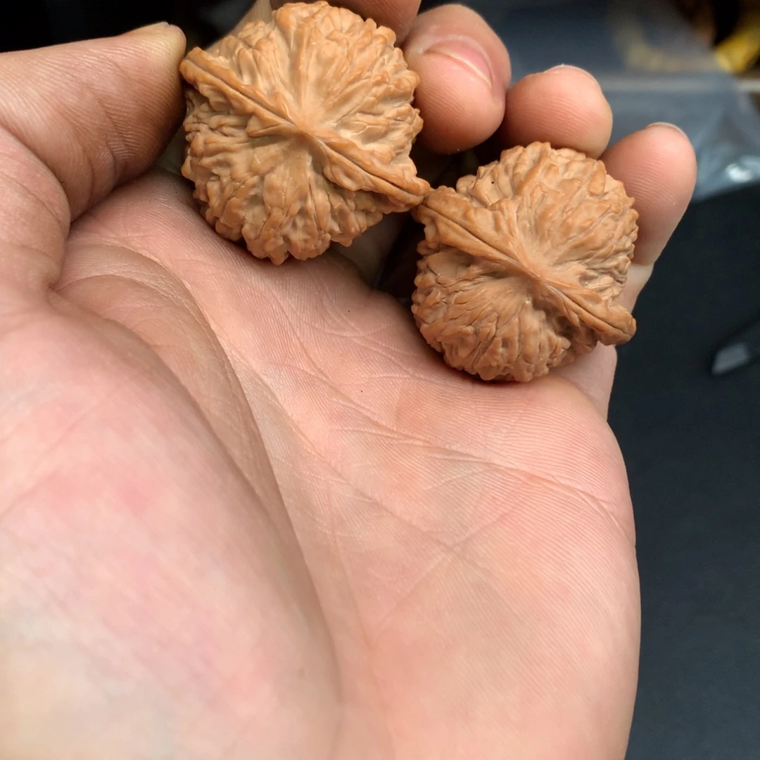 把件文玩核桃36红豆