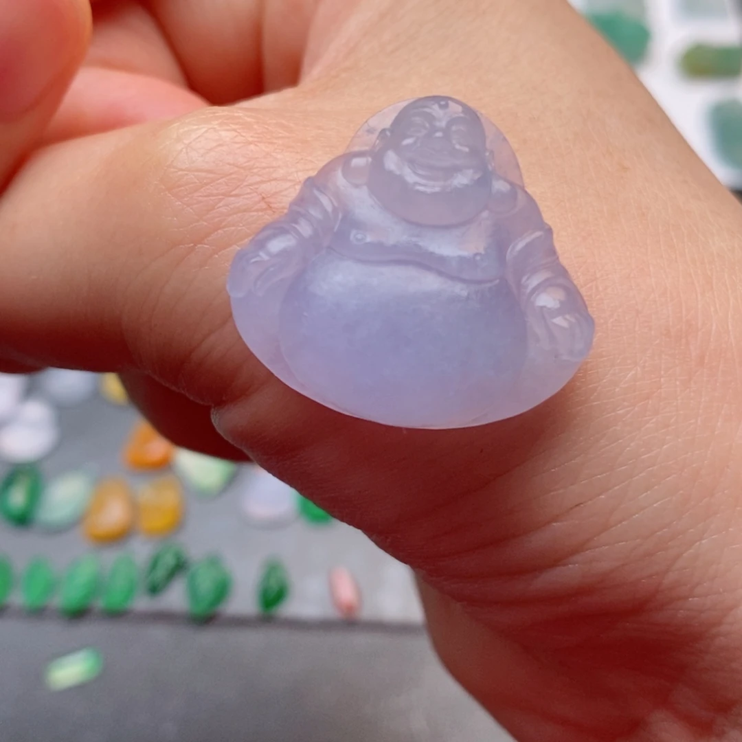 定制翡翠未镶嵌佛