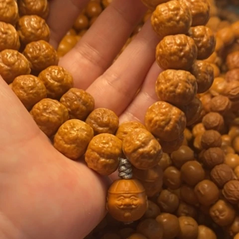 【闪购商品】手串猴头核桃不***鱼产