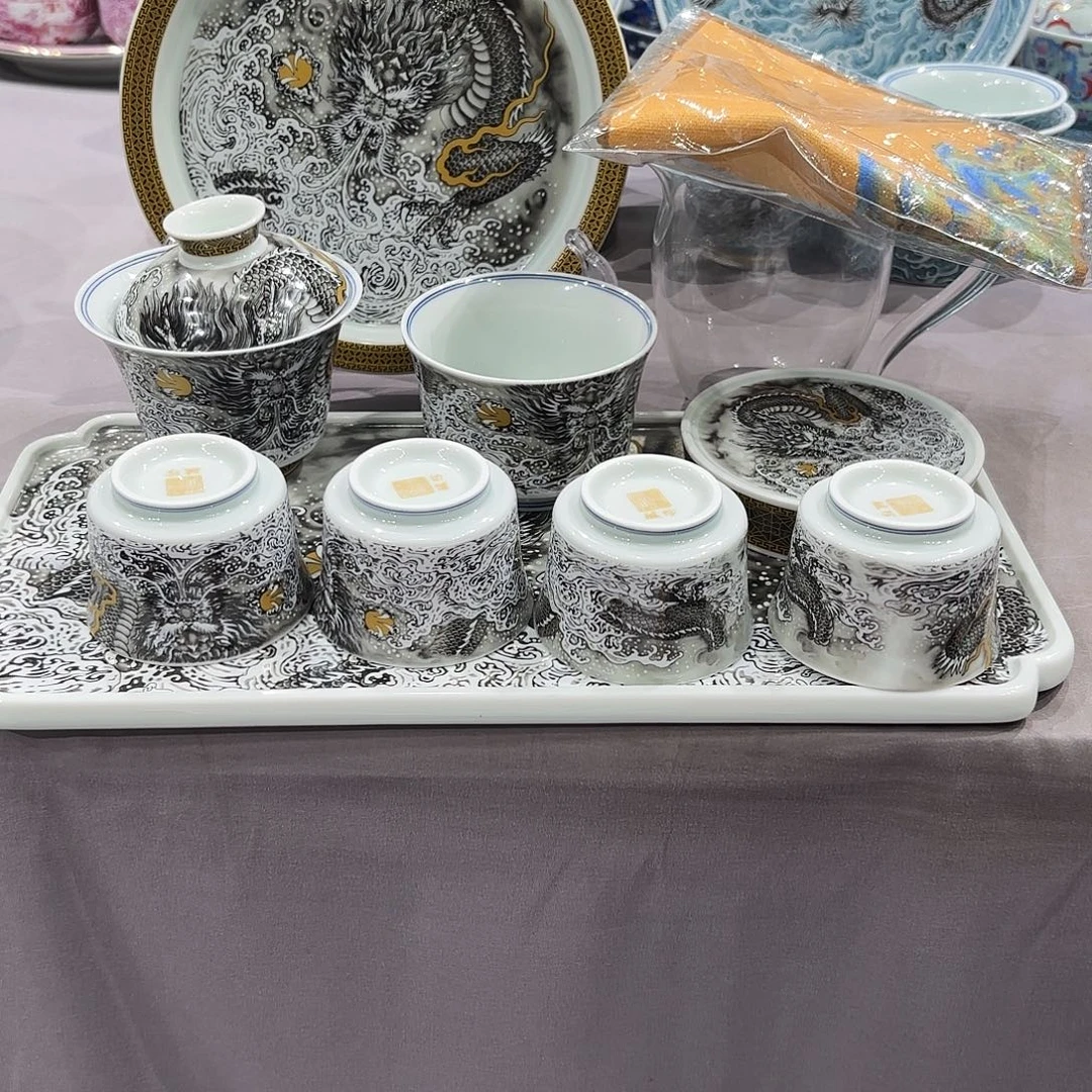 人***见瓷片景德镇瓷器精品展示