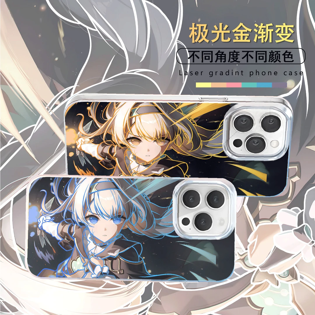 流萤适用苹果华为vivo一加iPhone小米红米一加极光手机壳