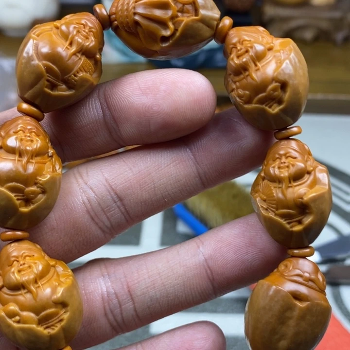 橄榄核手串/手链橄榄核雕工艺手串