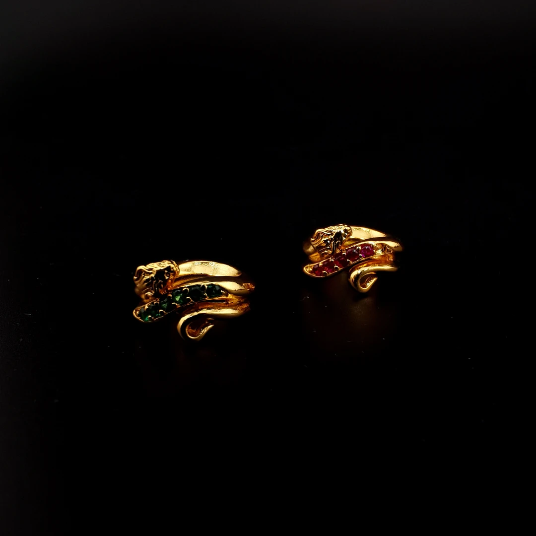 【梵一手作】藏式文玩配饰藏传系列铜配饰龙环配件