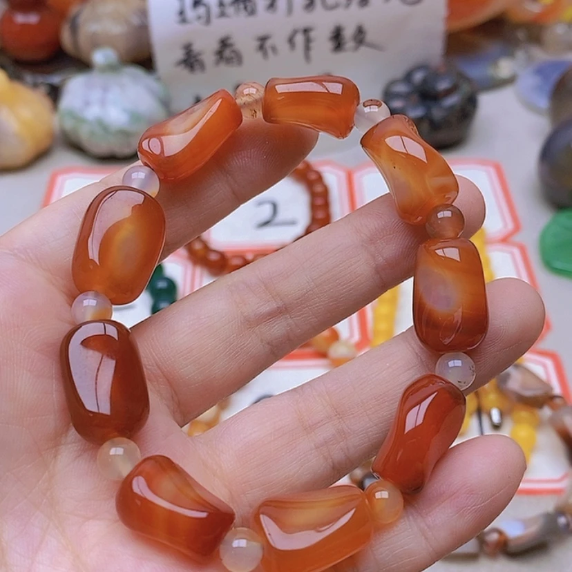 【闪购商品】未镶嵌玛瑙/玉髓珠宝半成品秋*
