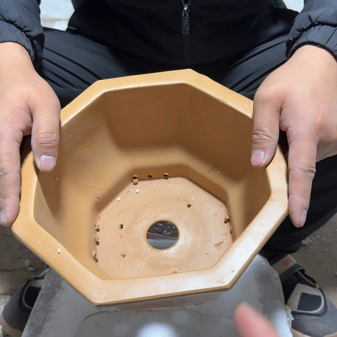 紫砂花盆口径27 24高度16