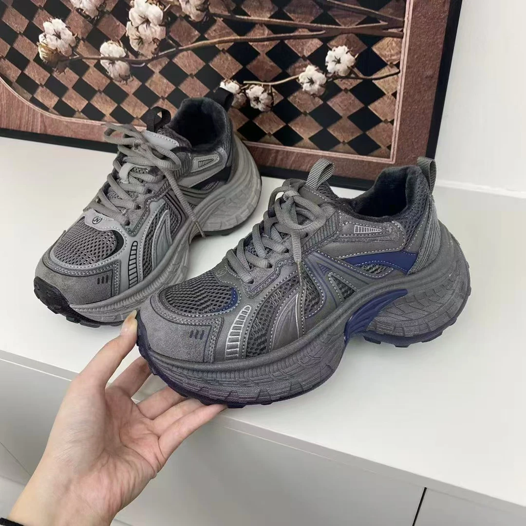 920新款女鞋老爹鞋秋冬
