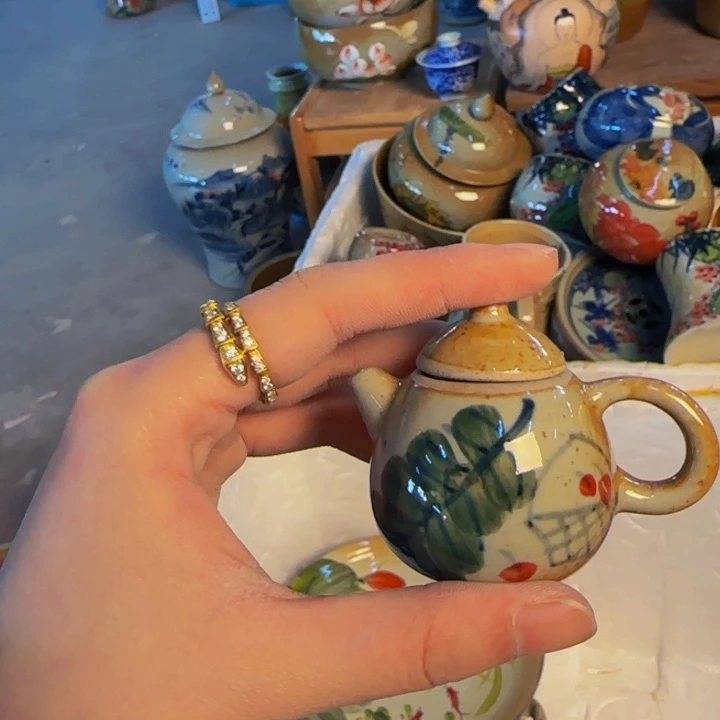 瓷片景德镇陶瓷手工手绘