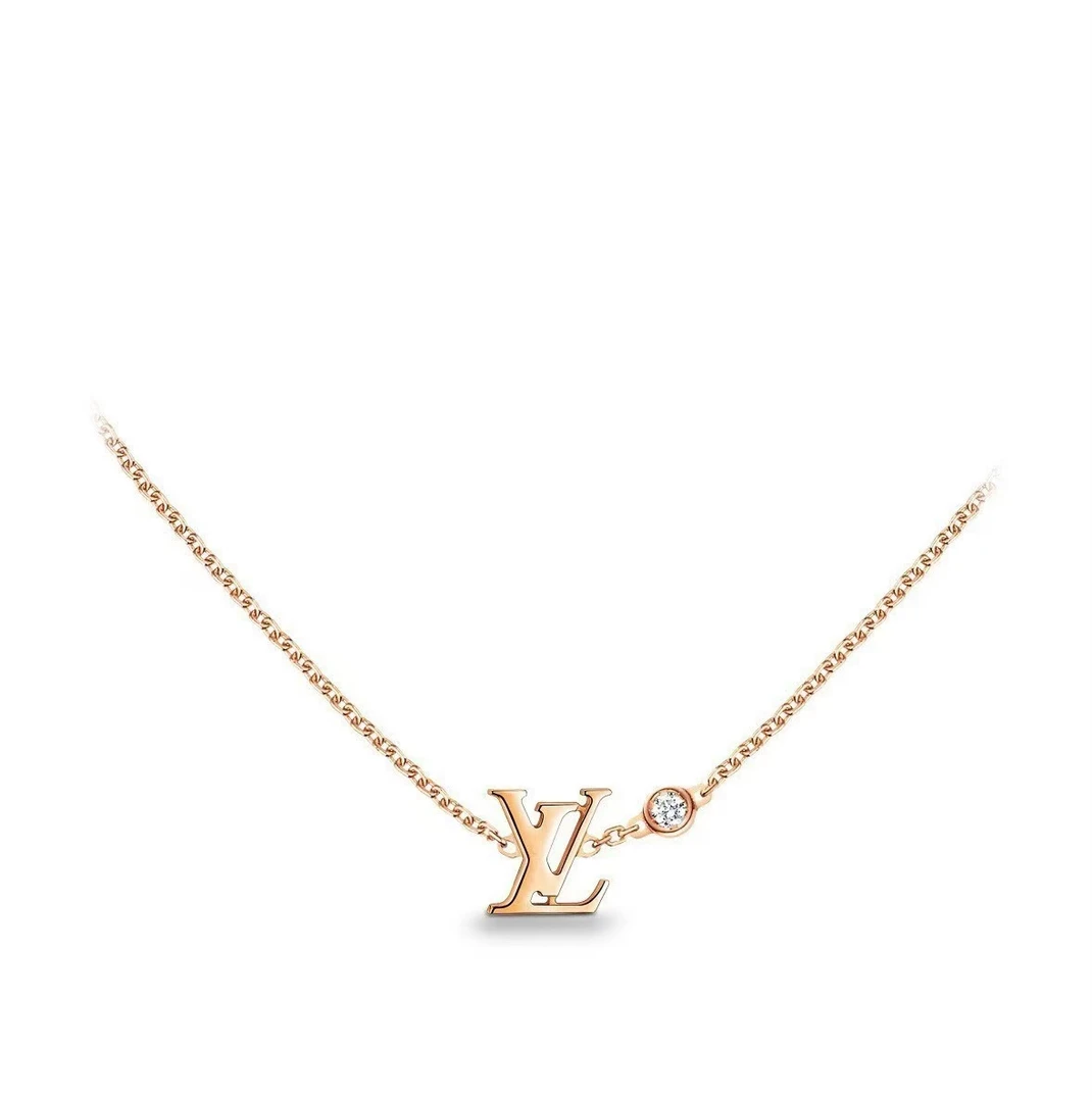 99新 LouisVuitton/路易威登  IDYLLE BLOSM玫瑰金单钻手链48096