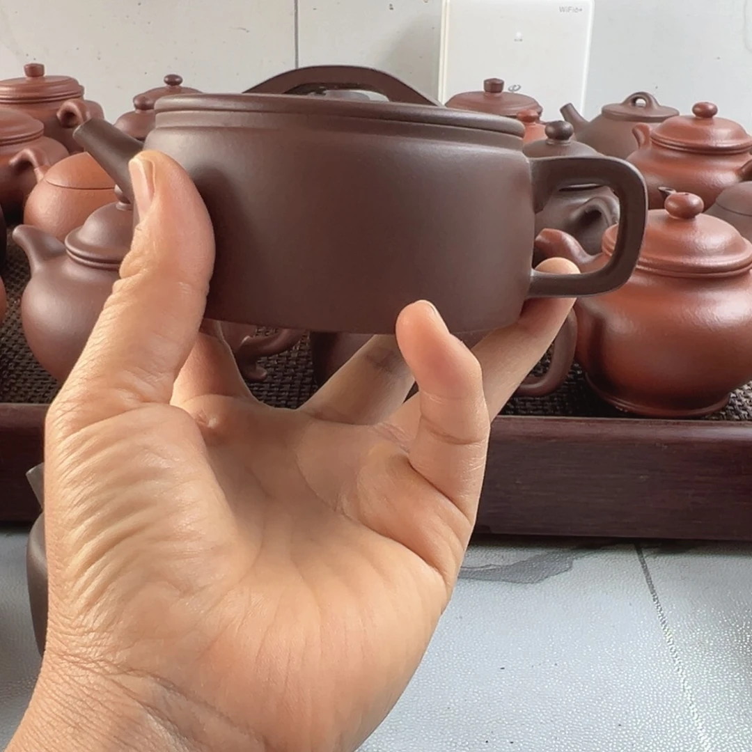 紫砂壶汉瓦00cc壶