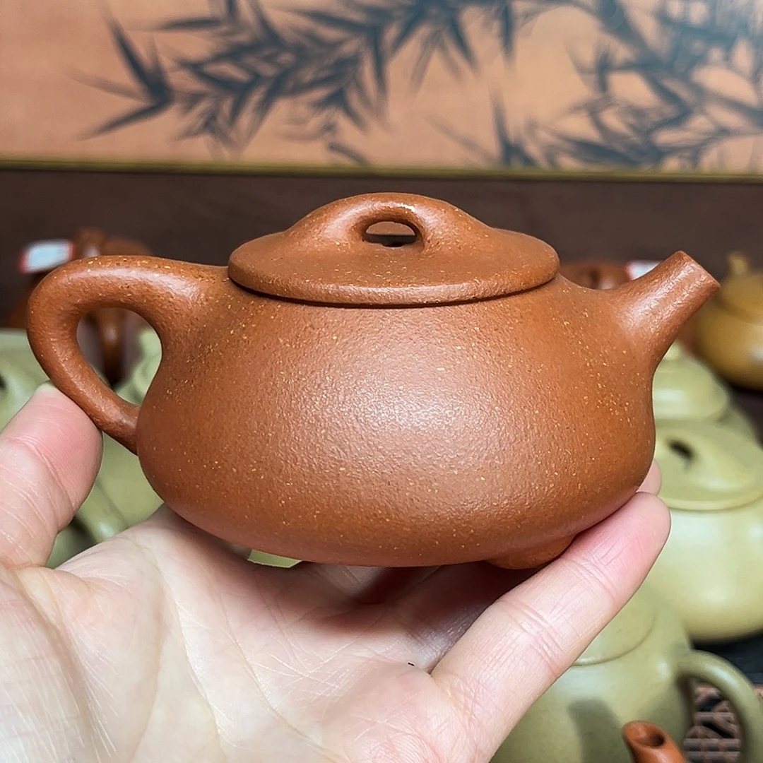 茶壶红泥红降坡景舟石瓢150cc