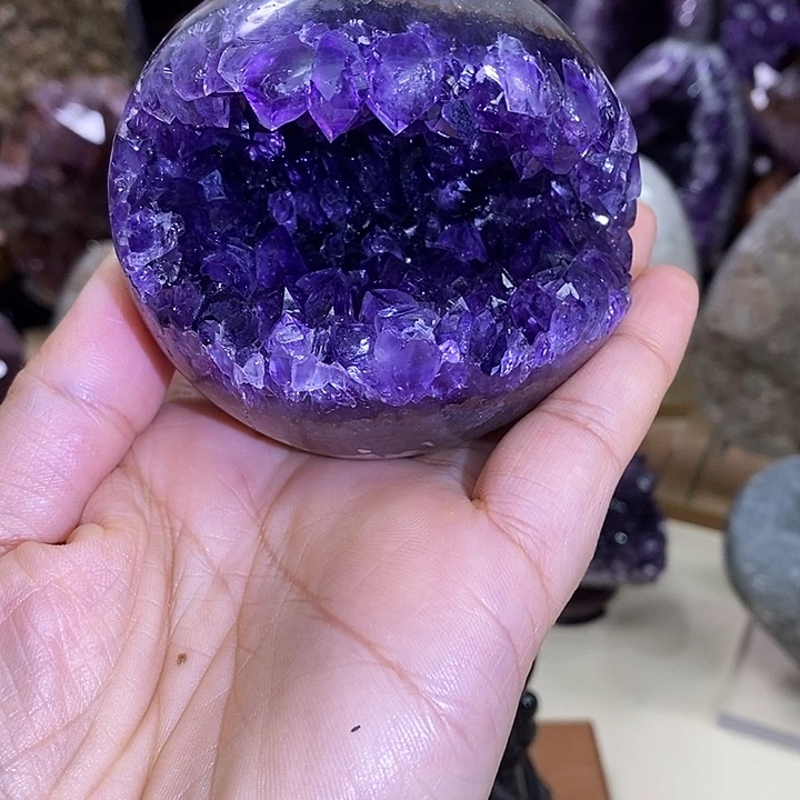 大型摆件（非配饰）紫晶未镶嵌