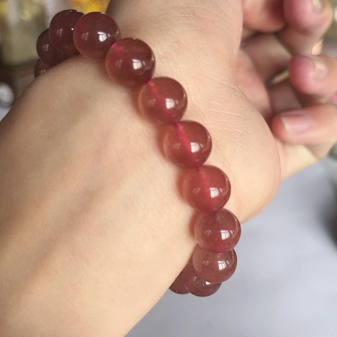 水晶天然水晶微瑕银S925镶嵌