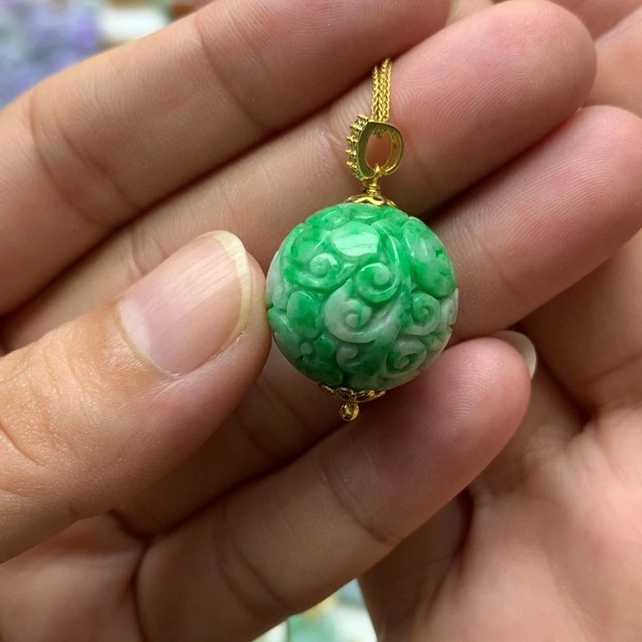 颈饰未镶嵌翡翠翡翠