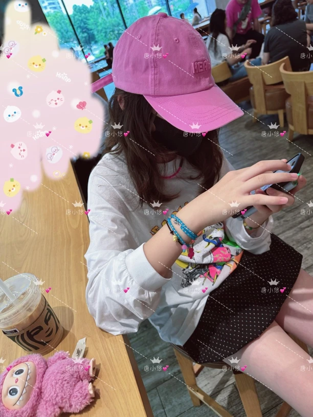 【唐小悠】洋气波点花苞短裙