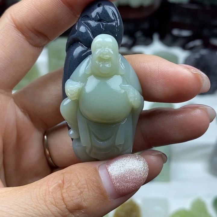 和田玉未镶嵌颈饰74