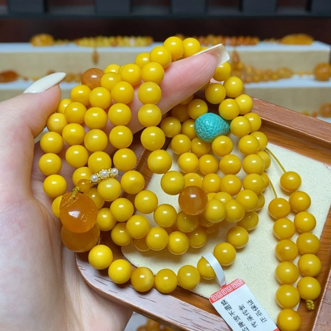 【闪购商品】未镶嵌颈饰蜜蜡项链
