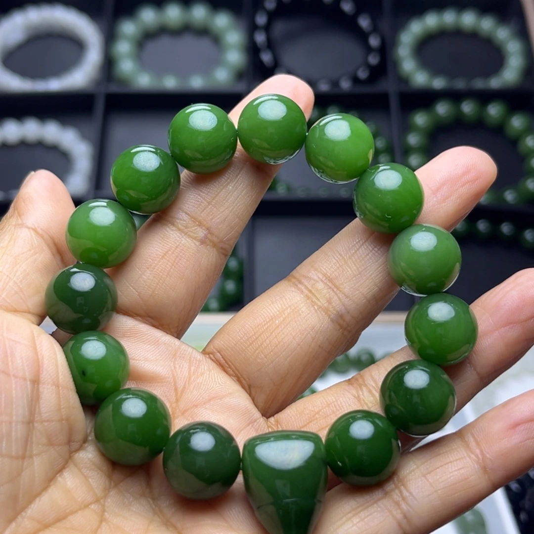 和田玉未镶嵌手串