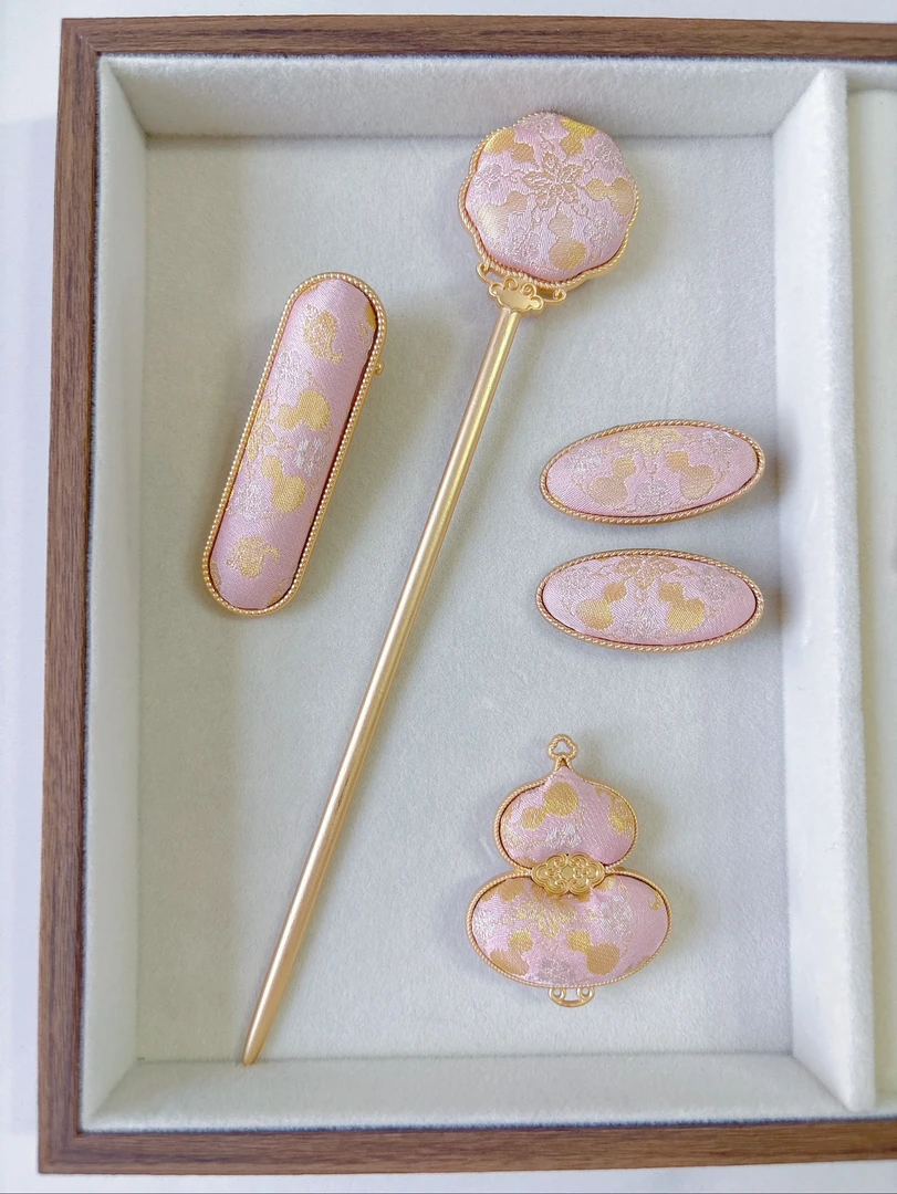 非遗国风复古发夹，手工品默认微瑕，理性下单不退不换