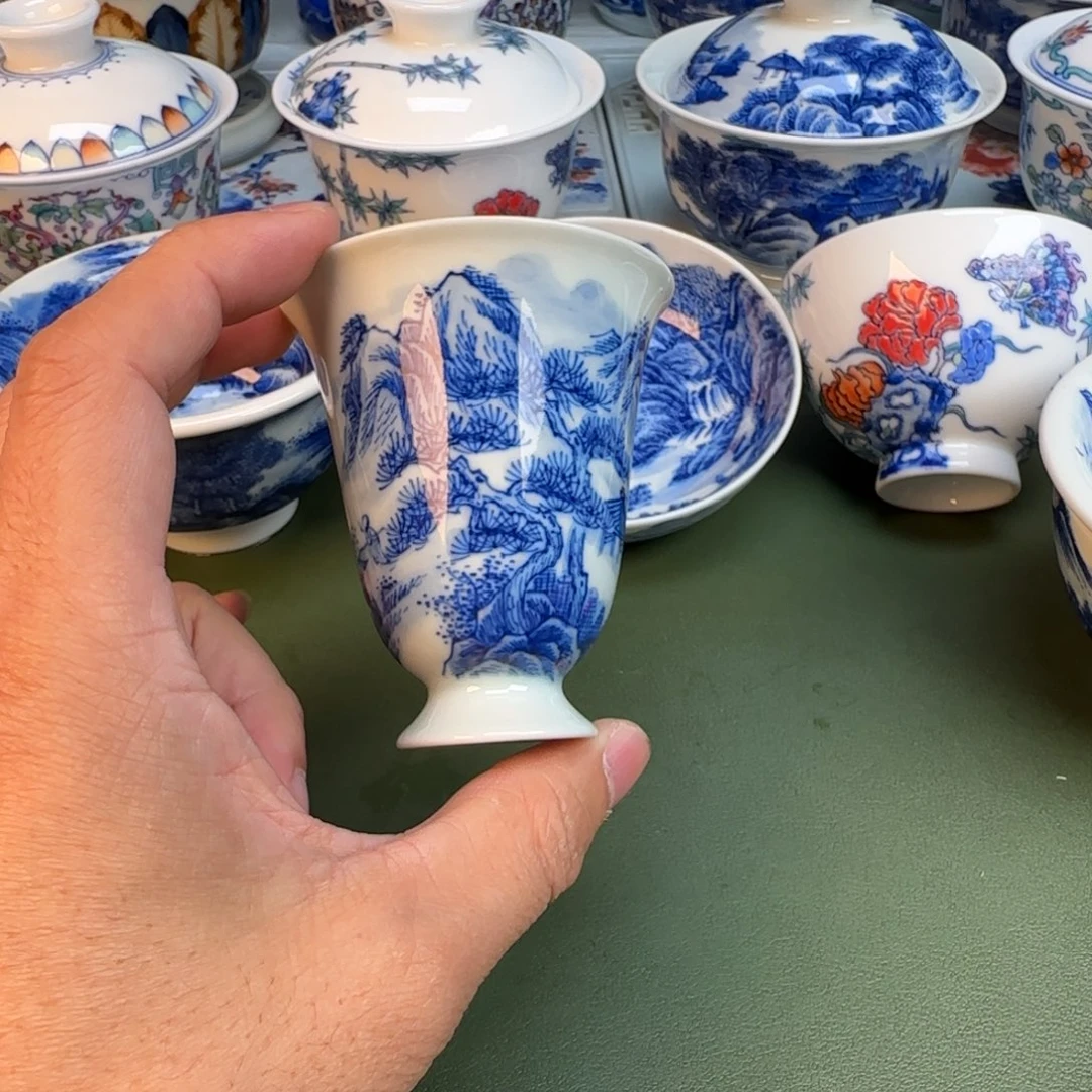 陶纯手工纯手绘茶具341